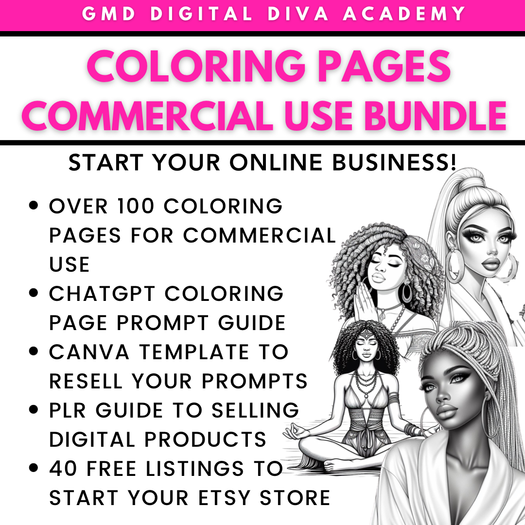 PLR Coloring Pages Commercial Use