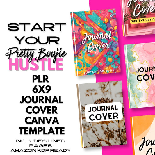Journal Cover Canva Template